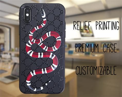 gucci iphone xs max case snake|Gucci phone case xs.